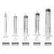 CE ISO 10ml Luer Slip Syringe Accessories 25ml Luer Lock Slip Tip Syringe