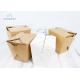 Restaurant Paper Takeaway Boxes Recyclable Takeaway Containers With Handle
