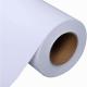 White Matte Canvas Roll 200gsm Waterproof Polyester Canvas Banner  24X100m For Pigment Ink