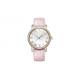 Quartz Movement Stones Gold Plated Womens Watches With 36mm Case Size