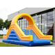 Attractive Inflatable Water Climbing Wall , Amusement Park Iceberg Floating Climbing Wall