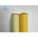 Customized 17*14 Ivory Color Fiberglass Mosquito Net With Color Edges