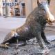 Life size casting antique bronze wild boar statue for outdoor decoration