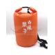 15L Small Waterproof Dry Bag Orange Color / Small Dry Bags For Kayaking