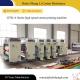 Auto Corrugated Box Die Cutting Machine , Carton Box Making Machine