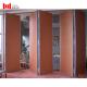 Acoustic Sliding Floor Screen Partition Wall Divider 65mm Fabric Surface
