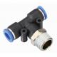 Male Tee Pneumatic Fittings-PT