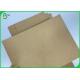 Roll 60g Sack 300g Unbleached Kraft Paper Board Sheet Rigid Food Box Material