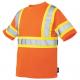 Hi Vis Short Sleeve Reflective Safety T-Shirt