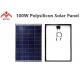 Long Life 100W Polycrystalline Solar Panel EVA High Flame Resistant TPT