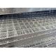 AS1657 Standard Anti Skid Steel Stair Treads Grating 100mm For Parking Lot