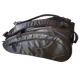 Compact and Lightweight Padel Racket Bag Ventilation 1.2kg Black