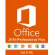 Office 2016 License Key for 5 Users Lifetime Activation for Professional Plus Application