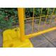 Different Plastic Feet 2.1m Tall Temporary Security Fence