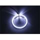 LED 60MM Halo Rings Xenon HID Projector Headlight Angel Eyes For Car