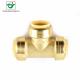 Lead Free AB1953 3/4''X3/4''X3/4'' Copper Equal Tee Pipe Fitting