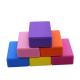 Eco-Friendly Eva Yoga Brick , OEM Colorful Foam Block Brick For Body Building