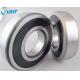 GCr15 Stainless Deep Groove Ball Bearings Chrome Steel With  55mm Core