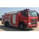 JP18 30250KG HOWO Water Tower Truck Water 10000L Class B Foam 2000L Mini Pumper Rescue