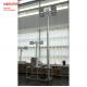 6m pneumatic telescoping mast light tower for fire truck-pan tilt unit-remote control
