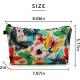 Fashion lightweight water-resistant cosmetic bag toiletry bags with zipper