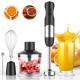 Immersion Hand Held Blender Variable Speed Metal Stick Blender 800W