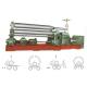 ISO Three Roll Hydraulic Plate Roller Machine Used In Chemical Boiler Industries