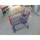 Supermarket 150L Wire Shopping Cart 1010 x 580 x 1016mm With 4 Flat Casters