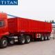 3 Axle Tipping Trailer 80 Ton Side Tipper Trailer Deliver to East Africa