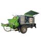 Green Gunite Spray Machine 22kw Gunite Equipment Diesel Driven