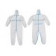Chemical Resistant  Disposable Microporous Protective Suit With Hood