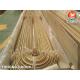 ASTM B111 C68700 Copper Alloy Steel Seamless U Bend Tube For Heat Exchanger