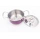 6pcs Best selling 16,18,20cm insulated food warmer casserole stainless steel casserole hot pot