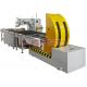 Waterproof Horizontal Coil Wrapping Machine Touch Type Man - Machine Interface Display