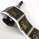 Luxury Leather Sticker Red Wine Self-adhesive Label Wine Bottle Waterproof Vinyl Packaging Label