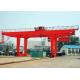 50 Ton Container Double Beam Gantry Crane , Spreader Overload Protection