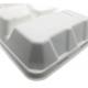 Microwavable 23×22×5cm 45g Biodegradable Takeout Containers
