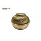 Onion Shape Plastic Cosmetic Jars With Lids , Empty Cosmetic Containers Painting Surface