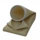 Mixing Plant Aramid Filter Bag Unique Gap Design Long Service Life Easy Cleaning