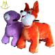 Hansel plush walking animal toys and stuffed zoo rides animals with animal children ride for mall