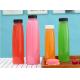 38mm Big Mouth Clear PET Plastic Juice Bottles With Cap Eco Friendly