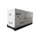 Three Phase Emergency Generator Set , Soundproof Diesel Generator Prime Power 200kva