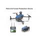 Obstacle Avoidance Aerial Survey Drone With Lidar For Police Application