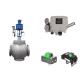 Pneumatic Control Valve With Original Rotork YT-2500 Smart Valve Positioner And Rotork Limit Switch