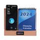 Table Top Creativity Wireless Charging Calendar New Style 2024 Custom Print