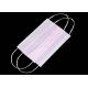 Pink Blue Disposable Medical Mask Customized Color And Size 17.5*9.5cm