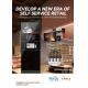Floor Standing Coffee Machine for Professional Multifunctional Automatic Tea Coffee Vending