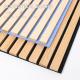 WPC Fluted Wall Panel Wall Acoustic Grille Wood Slats Anti Scratch