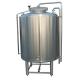 ISO / CE 1000L Large Fermentation Tanks SS304 Fabrication 2MM Thickness Steam Heating