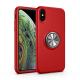 Colorful Soft Tpu Anti Shock Phone Case With Ring Holder For Iphone Xs Max